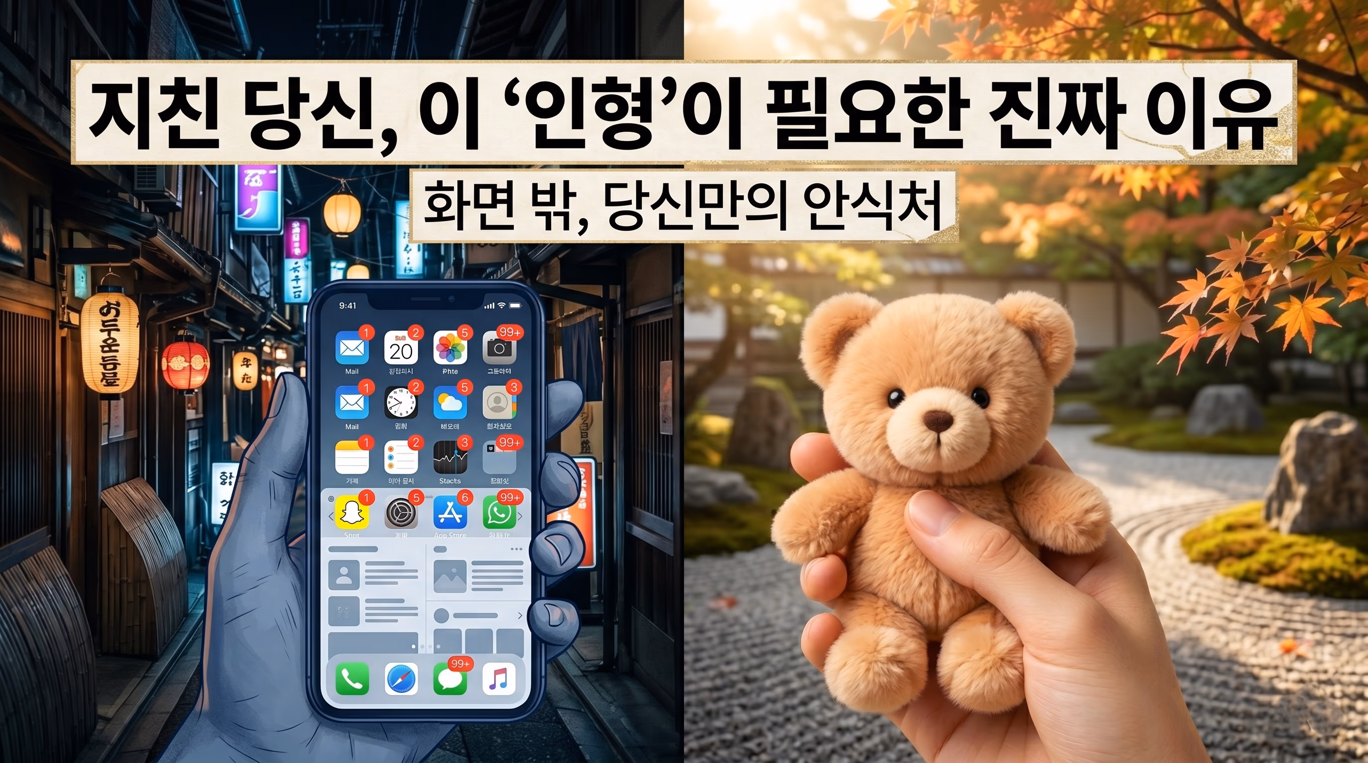 스마트폰에 지친 사람들이 '인형'에 집착하는 진짜 이유 
