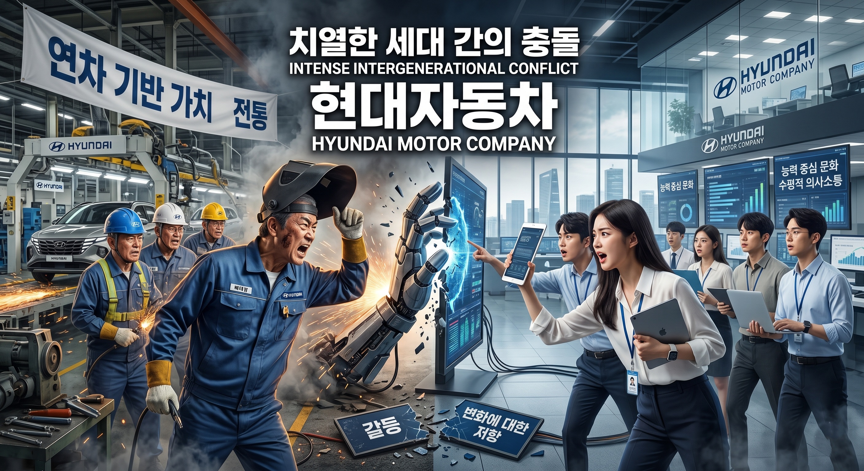 현대차 세대 갈등과 모빌리티 혁명이 품은 무서운 진실