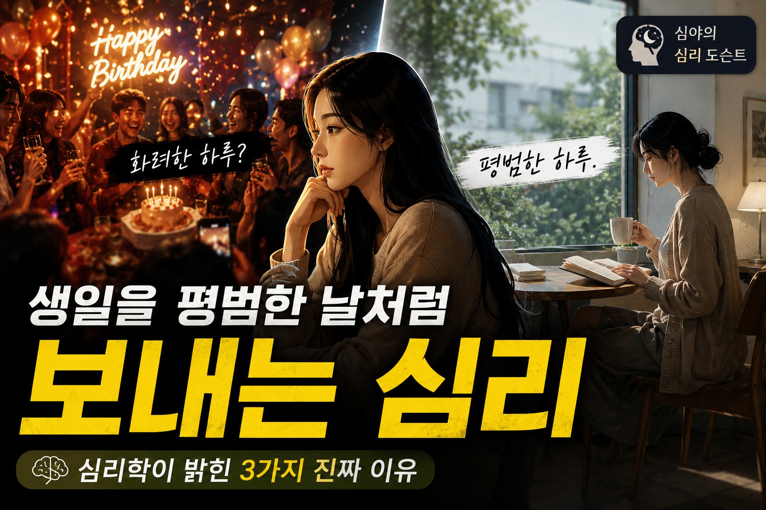 생일 안 챙기는 이유와 정서적 독립 | 자존감 높은 사람들의 심리학 분석