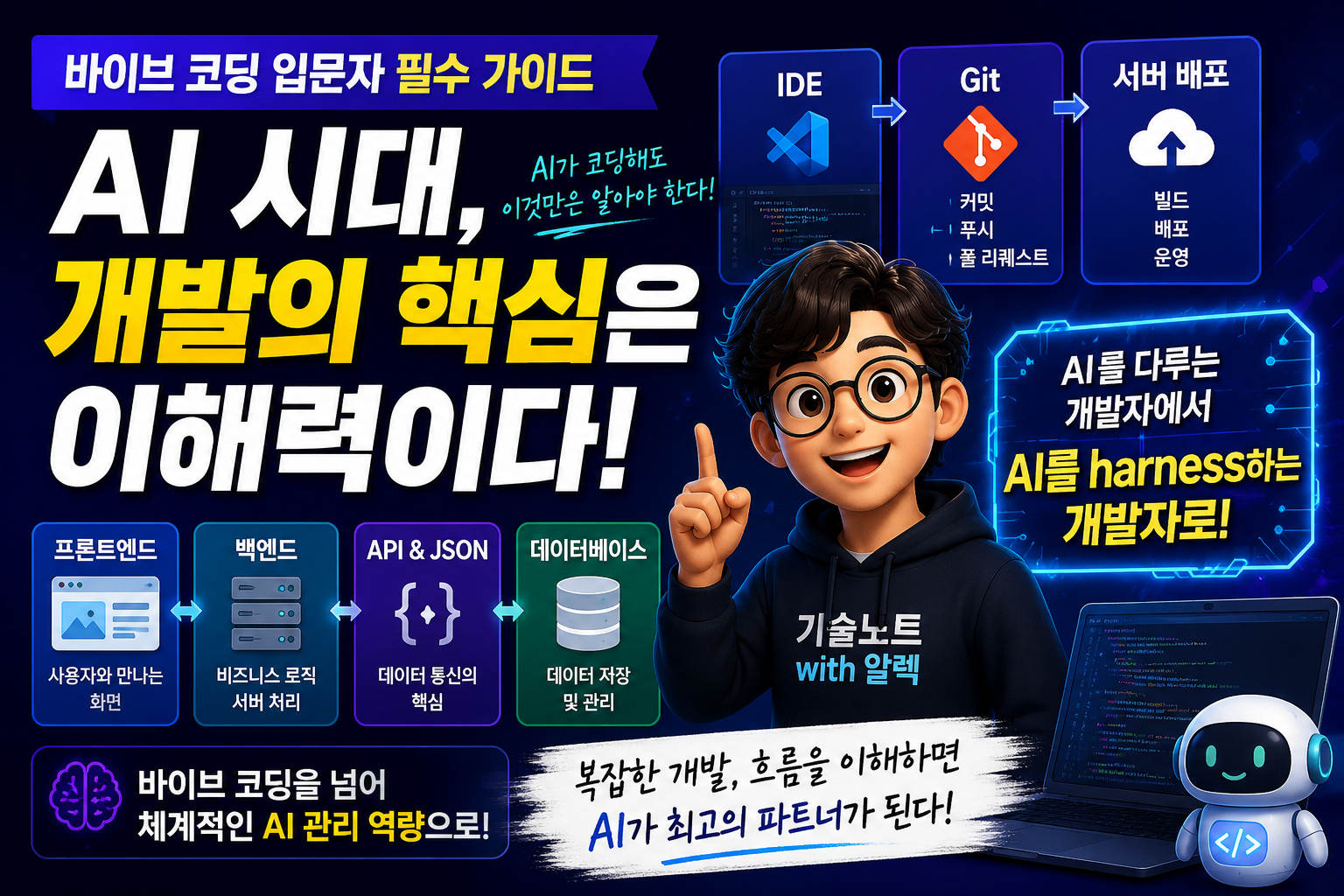 바이브 코딩 입문자를 위한 필수 IT 지식 강의