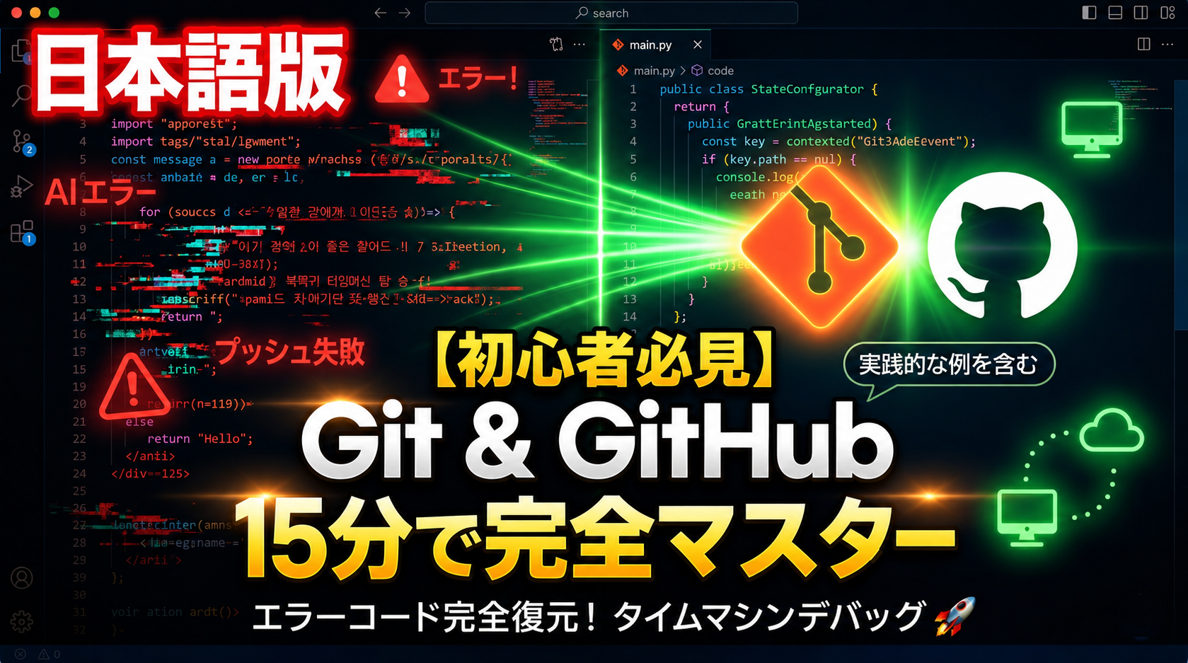 일본어로 배우는 Git & GitHub 완전 가이드