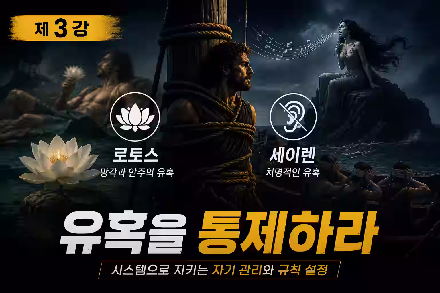 리더십 리스크 관리: 3. 무너지는 조직을 살리는 리더의 결단 1가지 (feat. 세이렌의 노래)