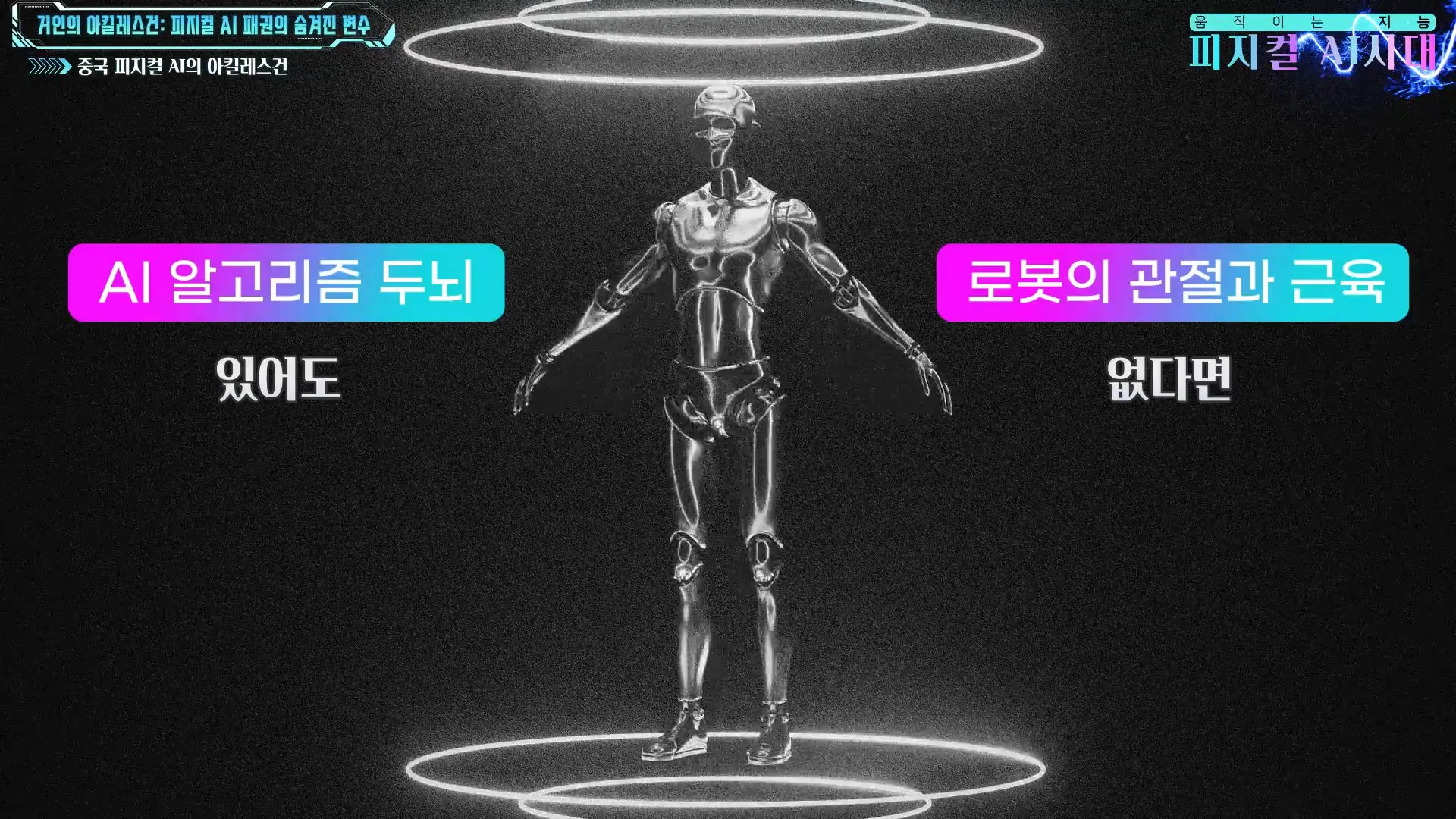 AI 두뇌가 있어도 관절과 근육이 없다면?