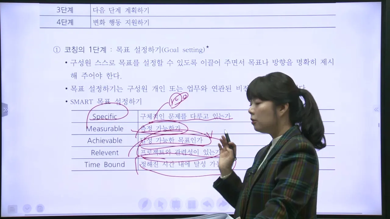 코칭 목표 설정(SMART) 정리