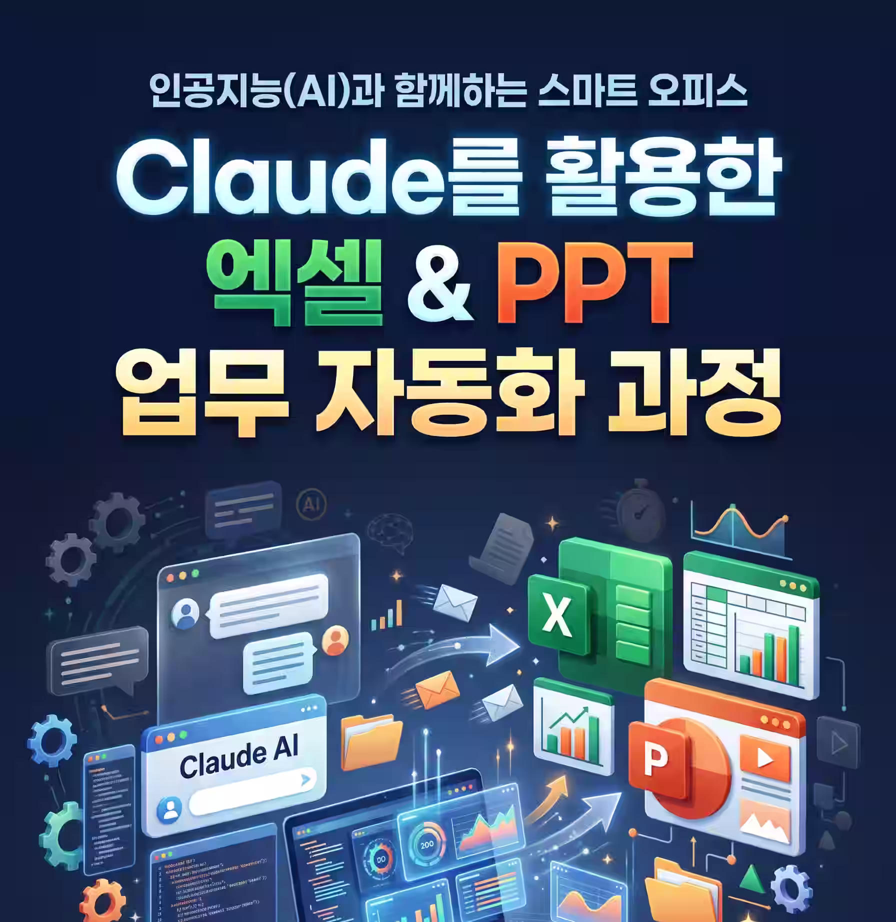 Claude로 엑셀 & PPT 업무 자동화 20강