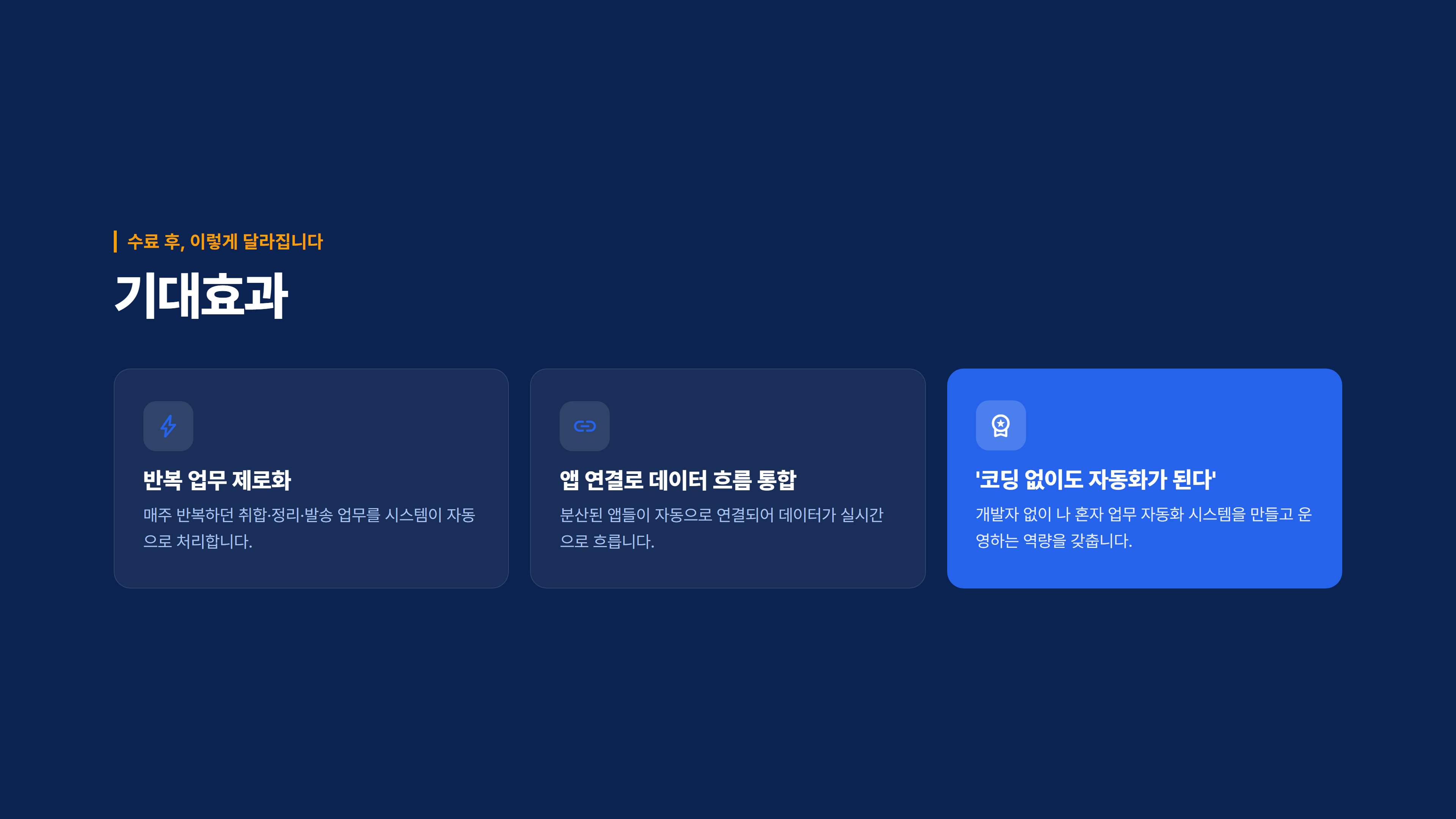 노코드 AI 자동화 : n8n·Make 워크플로우 구축 소개 슬라이드 5